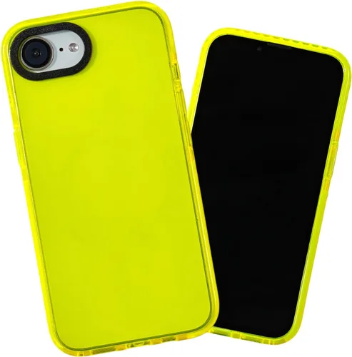 Vista 66 de SteepLab Funda de barrera para iPhone 13, protección de 360 grados que absorbe impactos con bisel elevado y colores llamativos (cielo azul brillante)