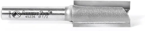 Vista 4 de Amana Tool - 45226 Carburo Punta Recta Plunge Alta Producción 1/2 Dia x 1" 4 S