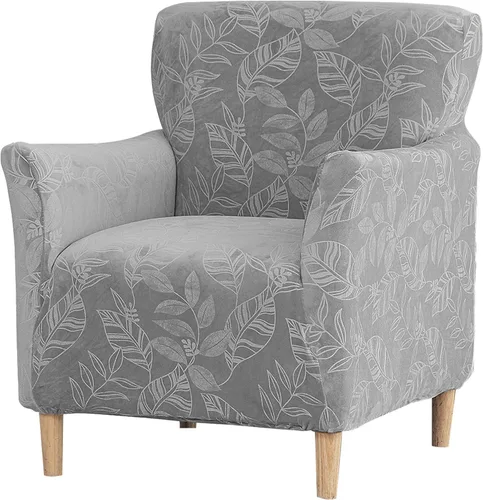 Vista 22 de FUANGUI Funda para Sillón de Banquete con Brazos Fundas para Sillas Elásticas Funda para Sillón Club Funda Suave para Sillón Sofá Cubiertas