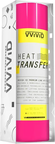 Vista 15 de VVIViD V2 Powerplay Premium Line HTV película de vinilo de transferencia de calor (negro, 1 pie x 3 pies)