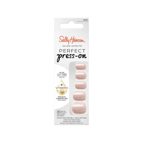 Vista 23 de Sally Hansen Pegamento perfecto para uñas con brocha, fijación de larga duración, cepillo de precisión, fórmula de vitamina E y B5, suave y no daña