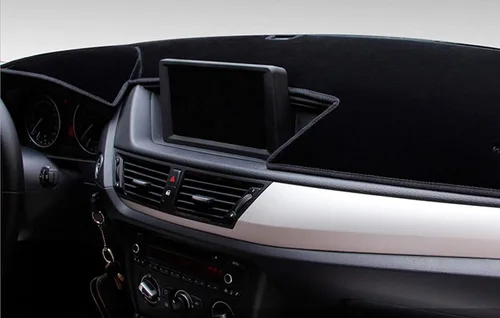Vista 3 de Cubierta negra de ajuste personalizado para consola central para Subaru Forester 2019, 2020, 2021
