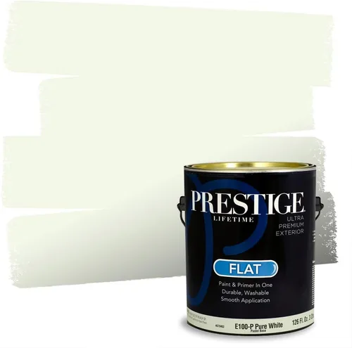 Vista 83 de PRESTIGE Pintura exterior e imprimación en uno, aventura, plano, 1 galón