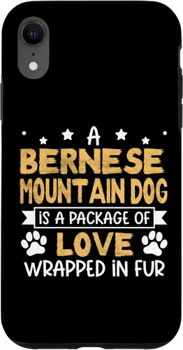 Vista 8 de iPhone 14 Un paquete de amor envuelto en piel - Estuche para perro de montaña bernés