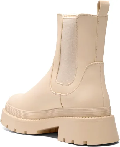 Vista 4 de DREAM PAIRS Chelsea - Botines de plataforma para mujer