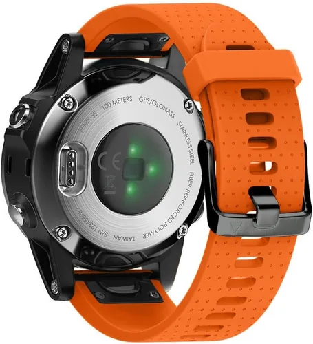Vista 10 de ANCOOL - Correa para Garmin Fenix 5S, de ajuste fácil, de silicona suave de 20 mm de ancho, correa de reloj para Fenix 5S, #2-Negro