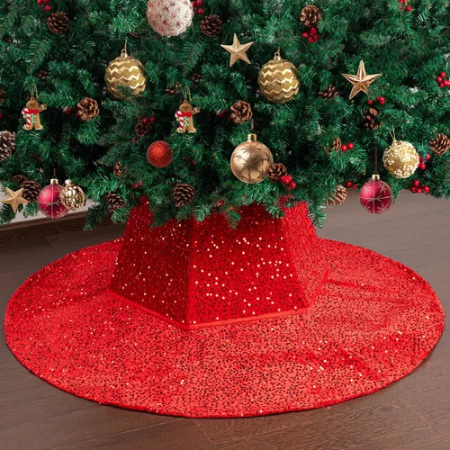 Vista 18 de Mr. Pen Falda de árbol de Navidad, 36 pulgadas, falda de árbol de Navidad