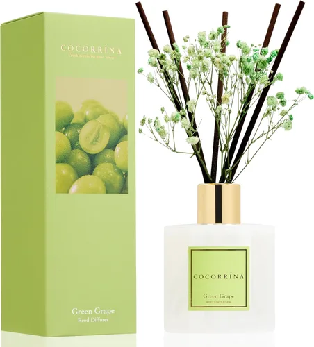 Vista 41 de Difusor de Varillas Cocorrína - Difusor Aromatizante con Aroma de Arroyo de Bambú con 8 Varillas, Difusor de Fragancia para Hogar, Decoración