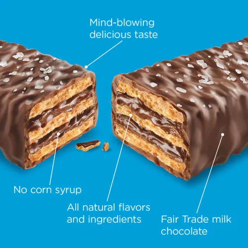 Vista 3 de Little Secrets Obleas Crujientes de Chocolate con Leche 1 Paquete Doble Fabricado en Europa Nada Artificial y Sin Alcoholes de Azúcar Cacao