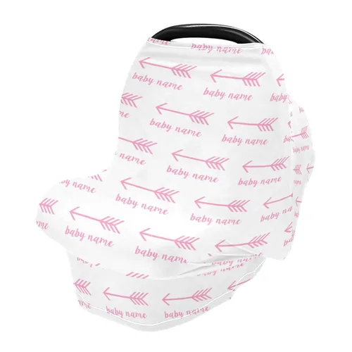 Vista 14 de Funda personalizada para asiento de automóvil de bebé para bebés, toldo de asiento de automóvil para niños, fundas de cochecito de lactancia