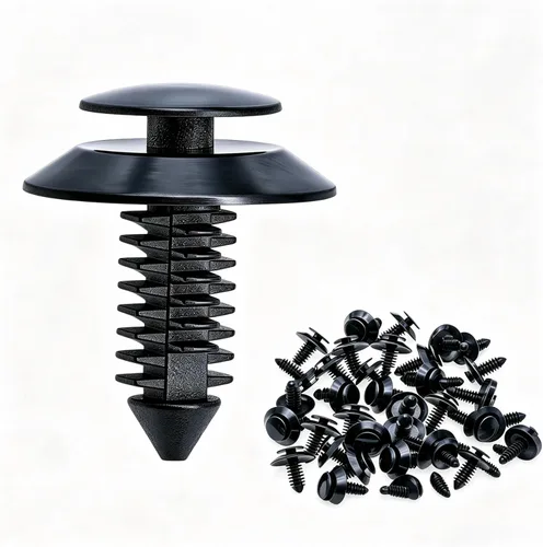 Vista 19 de OTUAYAUTO 150PCS ATV UTV Plastic Fender Clips Body Rivets Fit for Honda 8mm