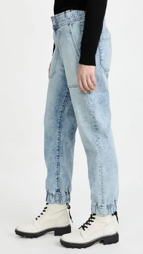 Vista 4 de DL1961 Laura - Pantalones de mezclilla de talle alto para mujer
