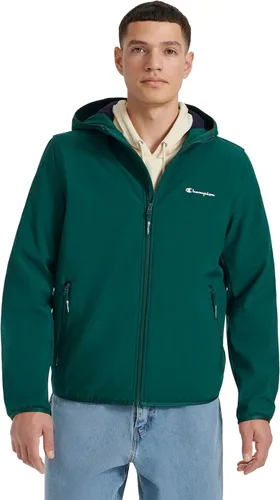 Vista 7 de Champion Chaqueta Ligera Activa de Soft Shell para Hombre con Capucha Negro