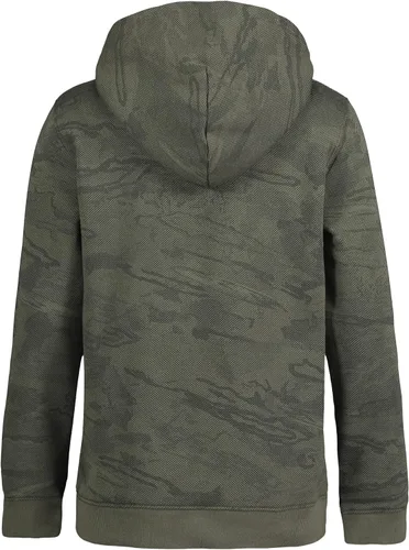 Vista 2 de Under Armour Sudadera con capucha para niños, bolsillo frontal grande, secado rápido y ligera