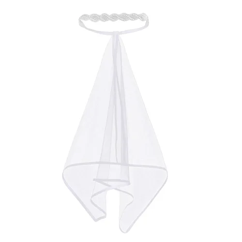 Vista 4 de Vela elástica para novia, de Bachelorette, talla única , Plateado