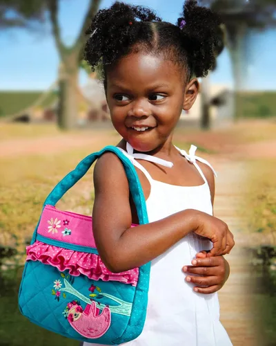 Vista 6 de Stephen Joseph Little Girls Toddler Quilted Purse, Purse for Little Girls Handbags Kids Age 3-8