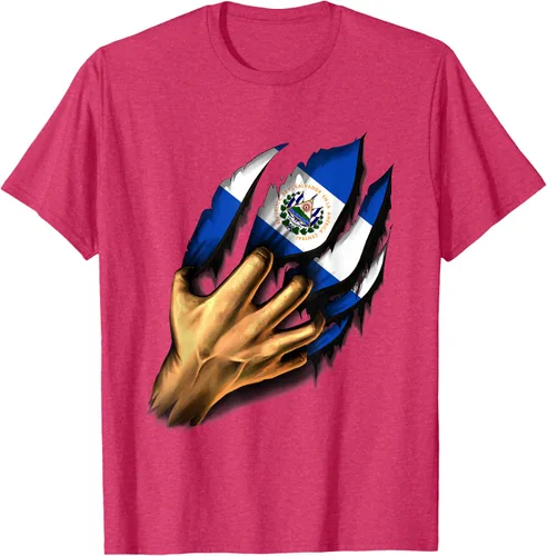 Vista 24 de El salvador bandera camisa salvadoreña en mi