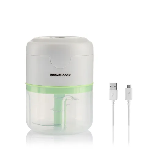 Vista 9 de Mini Picadora Recargable Portátil Echoppie InnovaGoods