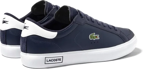 Vista 2 de Lacoste - Zapatillas Powercourt de cuero con bloques de color para hombre