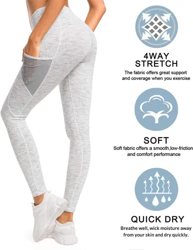 Vista 3 de Pantalones deportivos para correr o entrenar, mallas de yoga para mujer, modelo 4