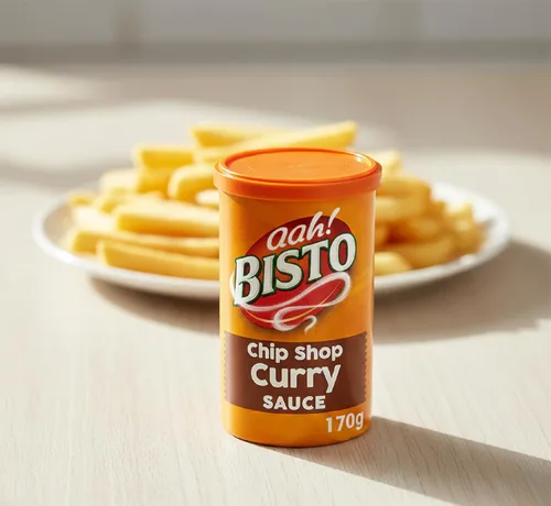 Vista 6 de Bisto Chip Shop Gránulos de salsa de curry - 6.00 oz (paquete de 1)