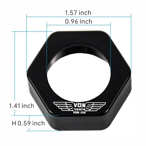Vista 2 de Ducati Sensor de nivel de combustible Tuerca de aluminio 748 748S 748R 916 996 996S 998 998S 998R Tuerca de sensor de nivel de combustible