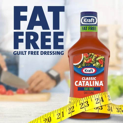 Vista 8 de Kraft Aderezo para ensalada clásico Catalina sin grasa (paquete de 6 unidades, botellas de 16 onzas líquidas)