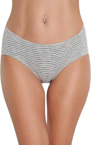 Vista 2 de Altheanray Ropa interior de algodón para mujer, sin costuras, estilo hipster, bragas, paquete de 6