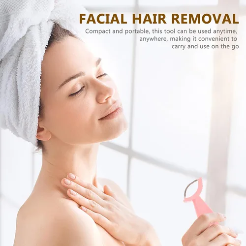 Vista 8 de Facial Hair Remover Spring Epilator Manual Hair Removal Tool for Women Portable with Dual Spring