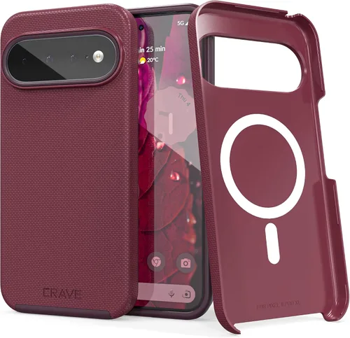 Vista 46 de Crave Dual Guard para Google Pixel 6 Pro, funda de doble capa de protección contra golpes para Google Pixel 6 Pro - Aguamarina