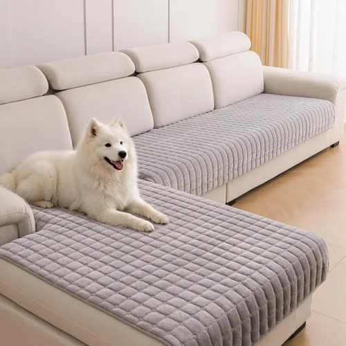 Vista 16 de Fundas para reposabrazos de sofá, fundas de terciopelo mullido para sofá, fundas antideslizantes para sillón, fundas para reposabrazos