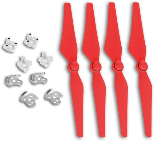 Vista 2 de SSE 9450S Accesorios de hélices de liberación rápida + placa de montaje de hélice para DJI Phantom 4 Quadcopters (gris)