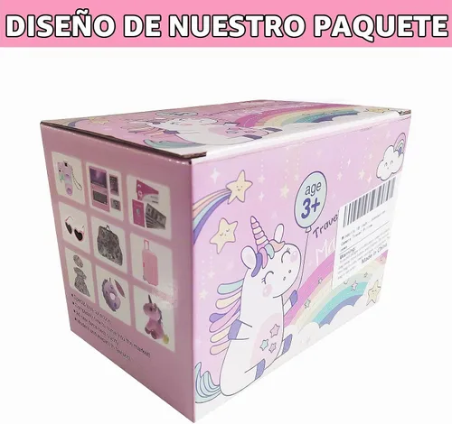 Vista 5 de Windolls Maleta para muñecas de 18 pulgadas, accesorios de viaje, accesorios de ropa para muñecas, juego de almacenamiento, funda, sombrero, gafas