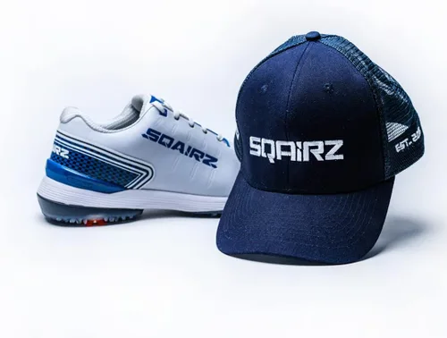 Vista 6 de SQAIRZ Mesh Tour Sports Golf Hat, Sombrero, Sombreros de Golf Hombres, Gorra, Gorra de béisbol, Gorras Hombres, Sombrero de golf para hombre