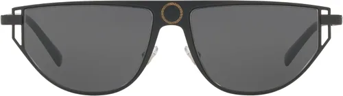 Vista 3 de Versace Gafas de sol para hombre marco negro mate lentes grises 2244in