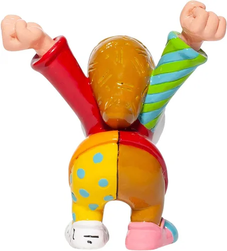 Vista 3 de Enesco Disney by Romero Britto Snow White and The Seven Dwarfs Grumpy - Figura en miniatura, 4.7 pulgadas, multicolor