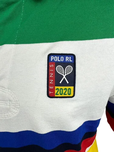 Vista 2 de POLO RALPH LAUREN Polo de rugby a rayas de manga larga para hombre