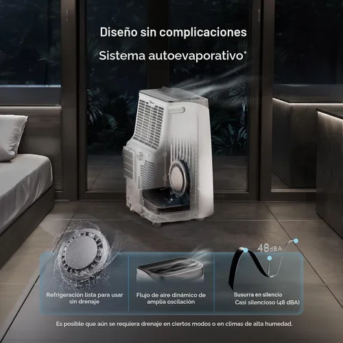 Vista 6 de AC Infinity Smart Portable Air Conditioner 5-in-1, All-Season Cool & Heat