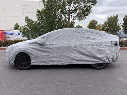 Vista 2 de CarsCover Funda de automóvil Tesla Model X SUV de ajuste personalizado, resistente a la intemperie, ultrashield
