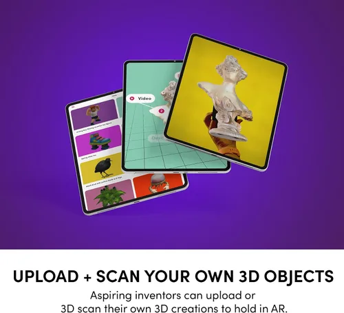 Vista 7 de Merge Cube juguete STEM - ¡Mantén experimentos científicos digitales en tu mano! Más de 1000 objetos 3D y más de 100 simulaciones interactivas