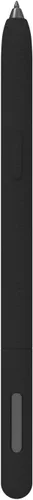Vista 12 de Funda protectora texturizada para Galaxy Tab S6 Lite S Pen Case Holder, goma de silicona esmerilada a prueba de golpes, cubierta ultra fina Negro