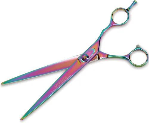Vista 9 de Master Grooming Tools 5200 Rainbow Series Tijeras — Tijeras de alto rendimiento para perros de aseo – Adelgazantes, 6½ pulgadas