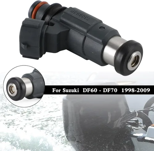 Vista 4 de 1 inyectores de combustible aptos para Suzuki DF60 - DF70 1998-2009, inyector de combustible reemplaza a 15710-66D00, CDH-166