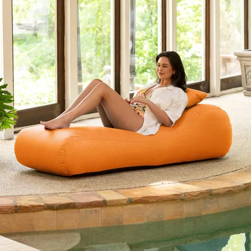 Vista 11 de Jaxx Arlo - Puf para exteriores, tumbona reclinable, para piscina, patio, Aruba