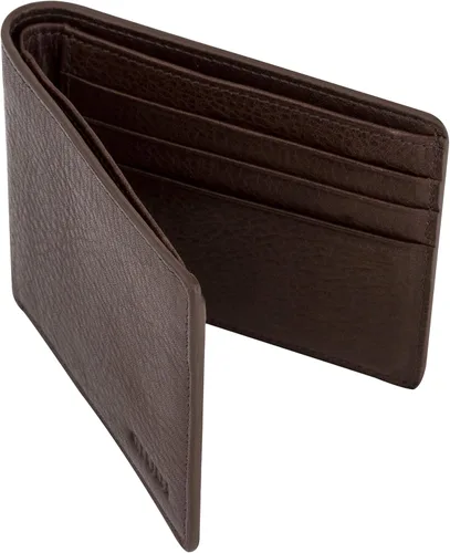 Vista 3 de Giudi - Funda de piel auténtica para hombre, diseño de 6 tarjetas, fabricado en Italia, fino, fácil y cómodo, excelente regalo para hombres