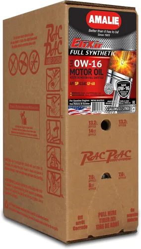 Vista 8 de Elixir 0W-16 Aceite de motor completamente sintético (160-65736-56) Botella de 1 cuarto de galón, paquete de 12 Hecho en EE. UU