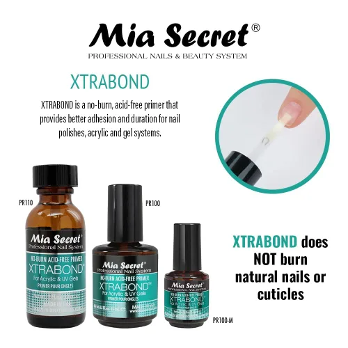 Vista 2 de Mia Secret Imprimación sin ácidos sin quemaduras 1 oz.