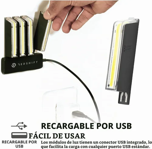 Vista 7 de REDSHIFT Arclight - Juego de módulo de luz LED para bicicleta y montaje
