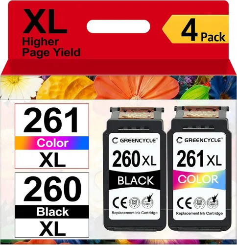 Vista 11 de Cartucho de tinta de repuesto 245XL para Canon 245XL negro para Canon 245XL PG-245 XL para PIXMA TR4520 MX492 TS3122 MX490 MG3022 MG2522 MG2920