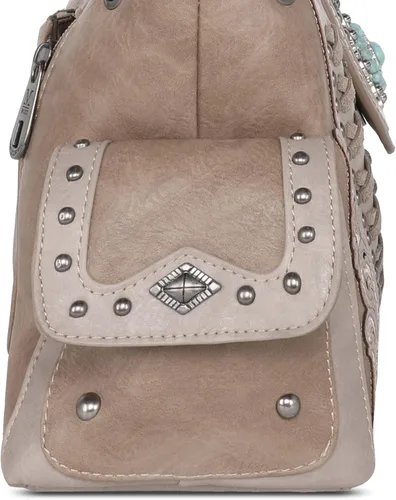 Vista 5 de Montana West Western Monederos para mujer, bolsas de mano ocultas para llevar al hombro con cartera